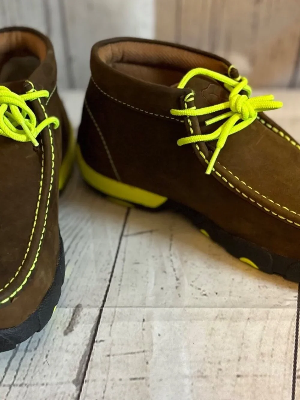 Twisted X MDMST02 Work NWT Chukka Leather Steel Toe Men’s Boot Shoes Size 7.5
